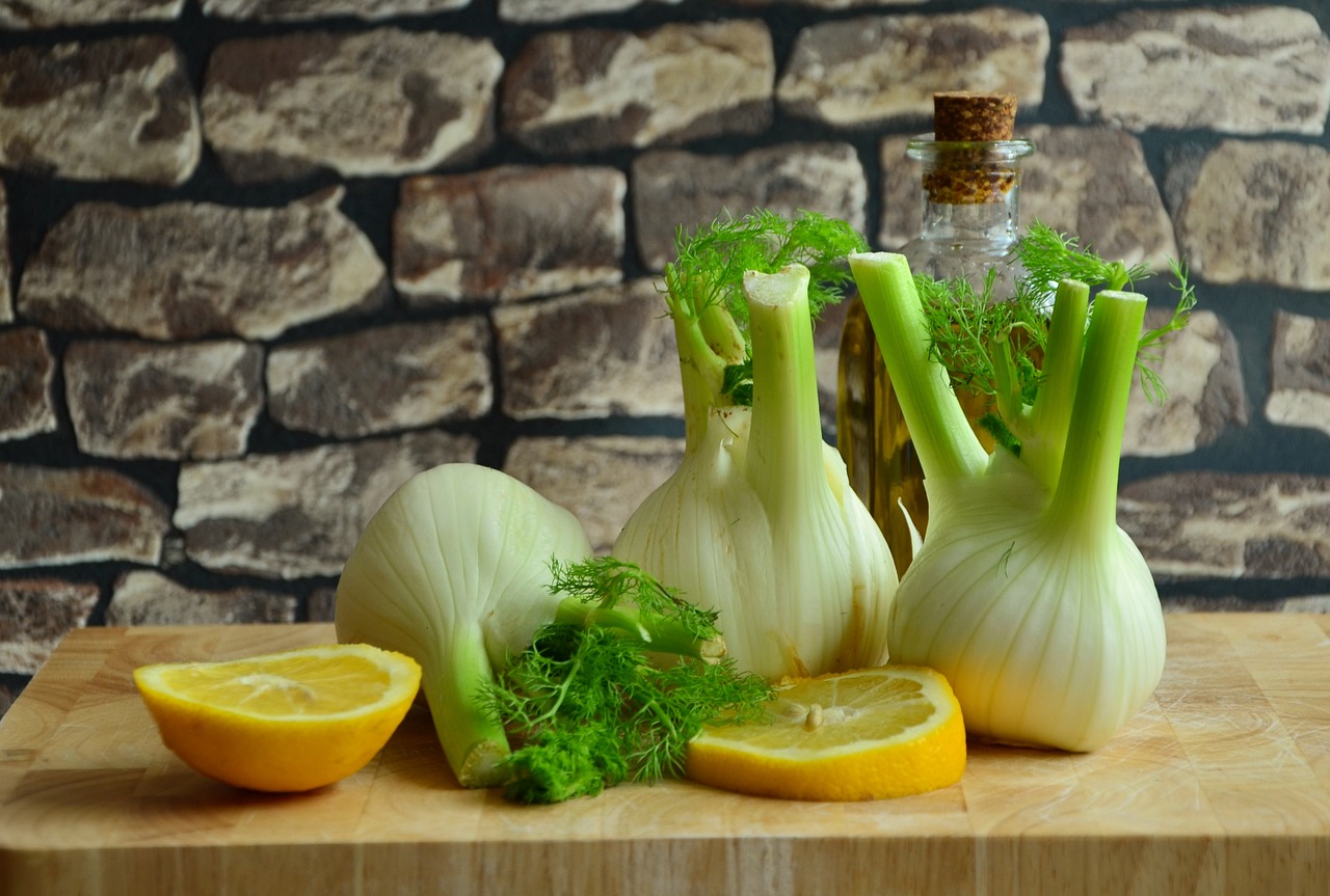 fennel, vegetables, fennel bulbs